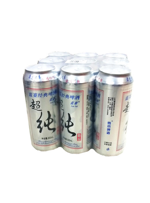 蓝赛超纯啤酒500ml9