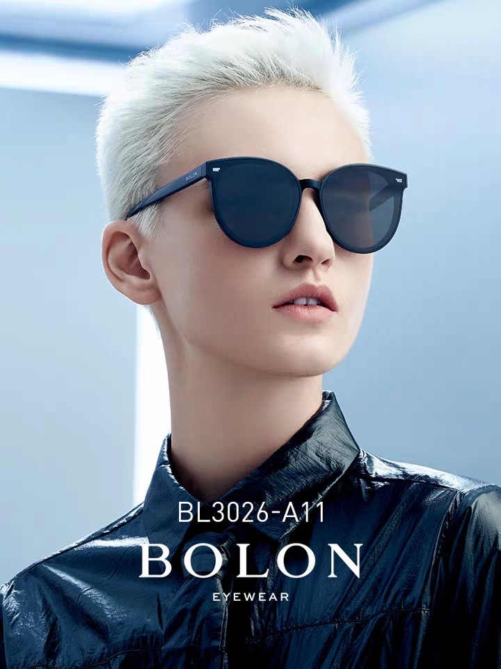 bolon暴龙眼镜2020新款太阳镜板材款墨镜女时尚猫眼眼镜女bl3026