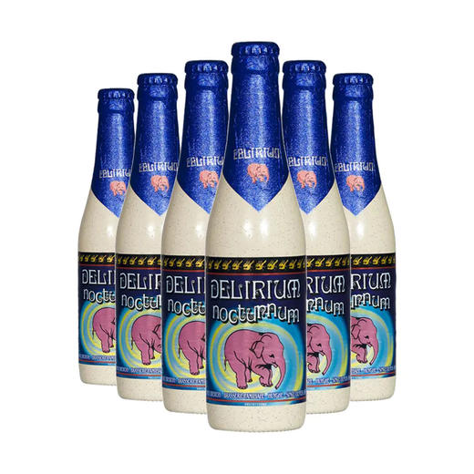 比利时进口 深粉象啤酒瓶装330ml【6瓶】