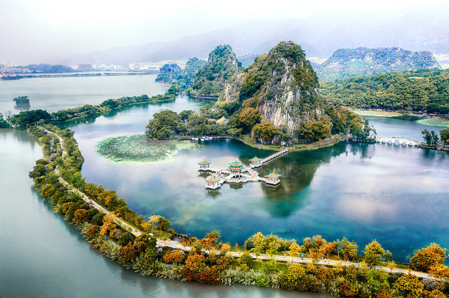 肇庆入住肇庆4钻酒店5a星湖景区鼎湖山风景区七星岩景区休闲纯玩2天