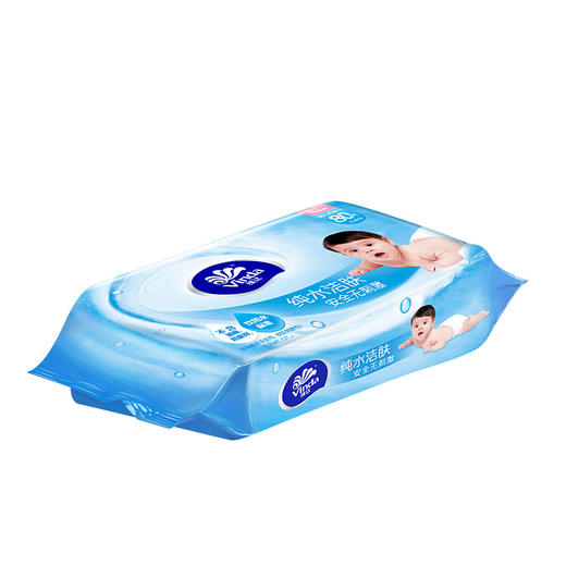 维达婴儿湿巾 宝宝专用湿巾温和洁肤80片*3包 柔湿巾婴儿专用湿纸巾(