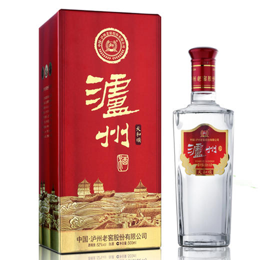 泸州老窖股份泸州酒天和顺系列38/52度白酒500ml*6瓶 整箱