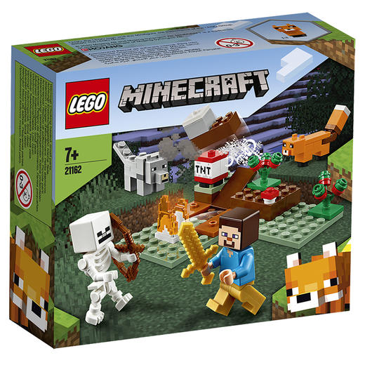 lego乐高我的世界系列21162针叶林大冒险拼搭积木玩具1月新品