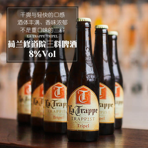 荷兰特拉普荷兰修道院三料啤酒80vol