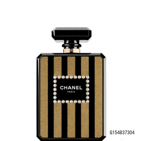 【二手9新】 chanel 香奈儿香水瓶形状链条单肩包