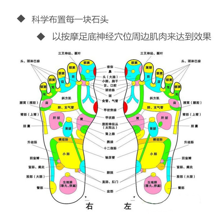 足底穴位图