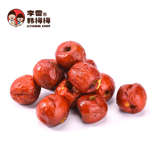 脆冬枣100g李雷与韩梅梅无核脆枣香酥脆大枣红枣干零食小吃冬枣干
