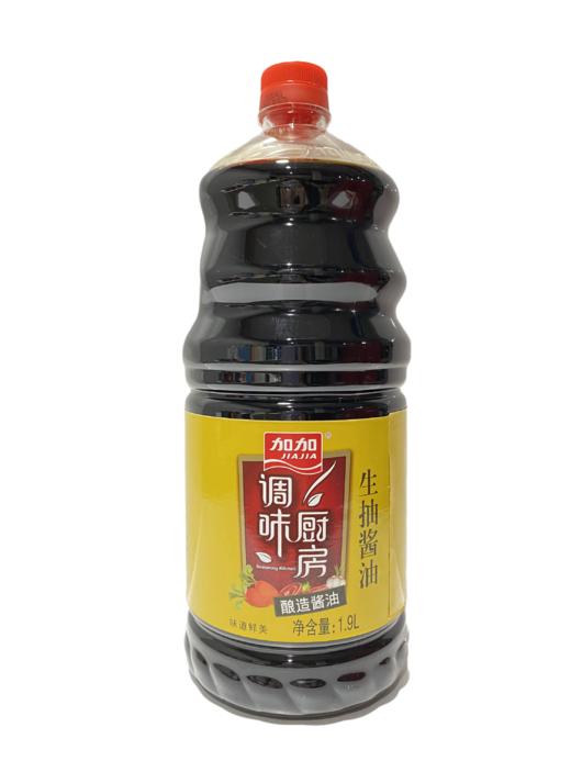 加加调味厨房酿造生抽酱油19l1壶优选直供