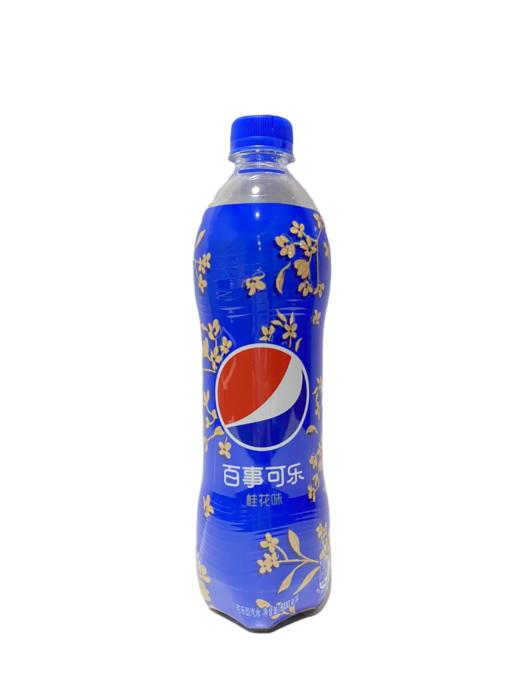 百事可乐桂花味600ml1瓶雅斯超市