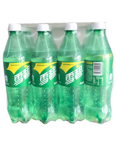 雪碧柠檬味汽水680ml12瓶