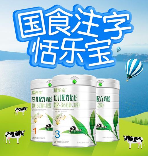 欧比佳恬乐宝1段2段3段800g罐装