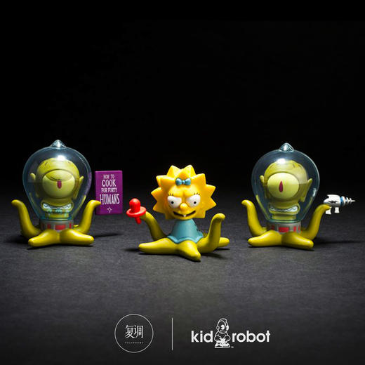 kidrobot 辛普森 simpsons 恐怖树屋系列 盲盒