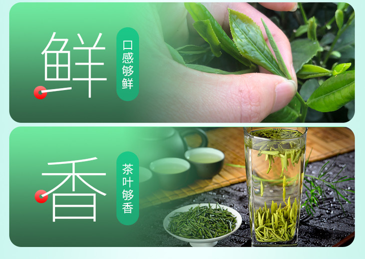 永田露 遵义凤冈 凤冈锌硒茶(翠芽)120g/盒