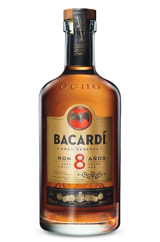 bacardi百加得 8年陈酿朗姆酒 船长酒行