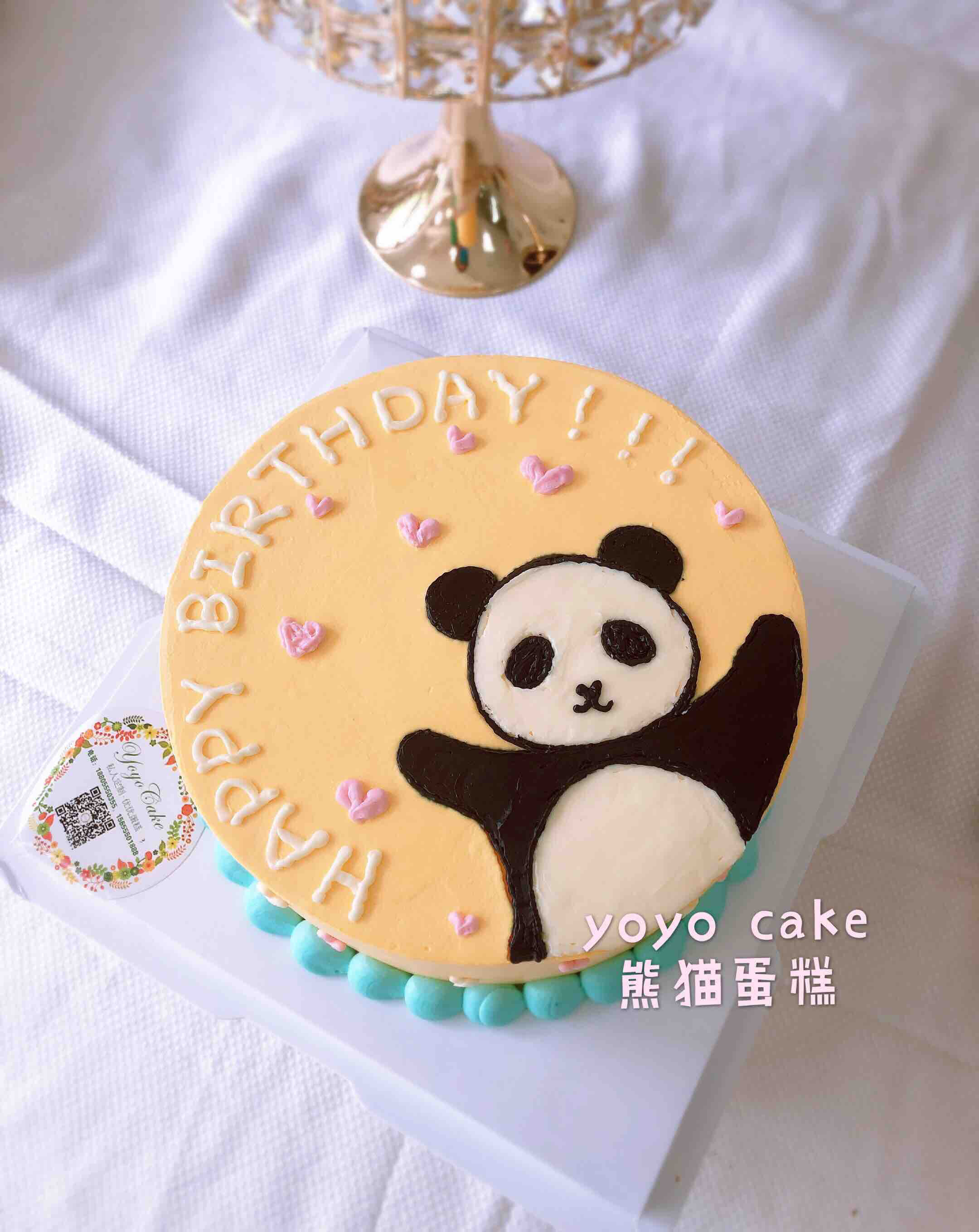 熊猫蛋糕摄影图__西餐美食_餐饮美食_摄影图库_昵图网nipic.com
