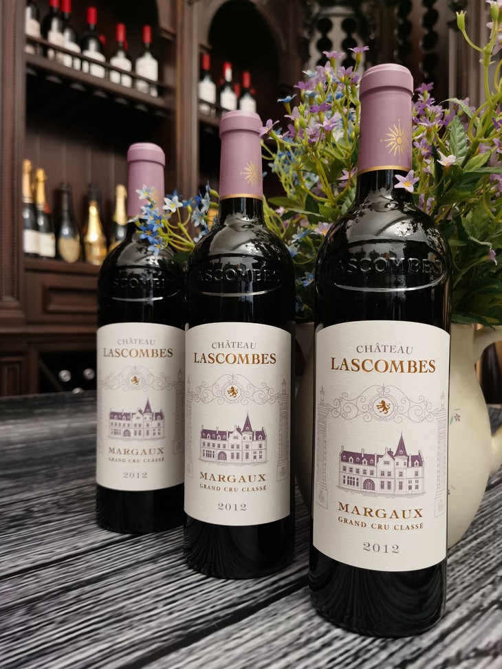 【限量发售】力士金城堡红葡萄酒2012 chateau lascombes, margaux