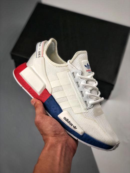 男女鞋 adidas  nmd _r1 白红蓝跑鞋 nmd r1 商品图0