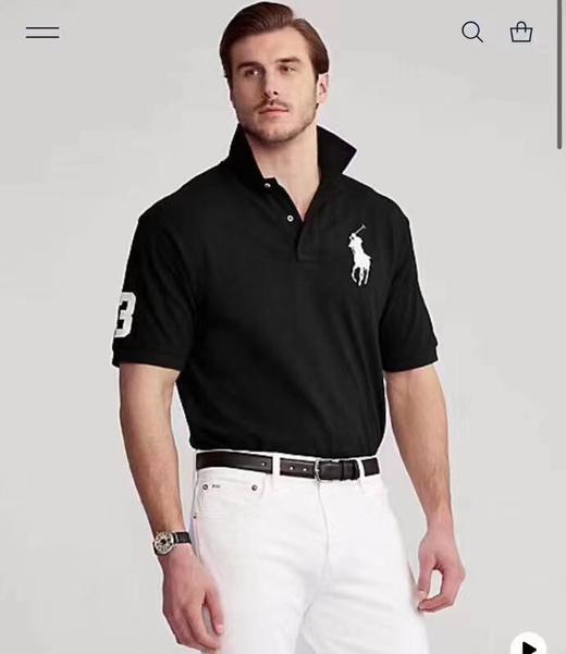 ralphlauren拉夫劳伦polo衫男短袖大马标保罗纯色t恤