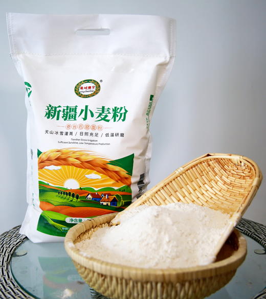 新疆小麦粉5kg袋装—新疆奇台面粉