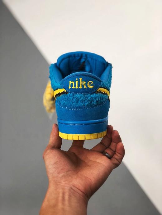 dead x nike sb dunk low "green bear"蓝黄 跳舞小熊板鞋 dunk 低帮