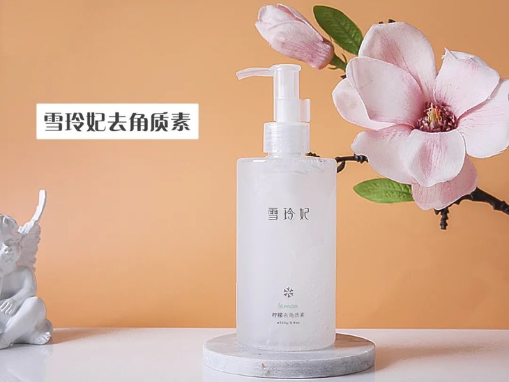 一涂一抹,嫩白去角质!雪玲妃柠檬去角质素,植物配方,温和不伤肤!