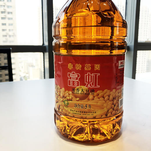 富虹非转基因大豆油5l