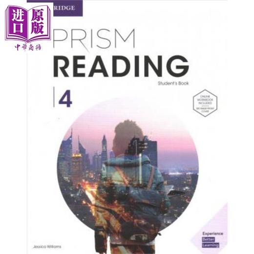 【中商原版】剑桥prism学术英语阅读学生书带线上练习册 级别四 prism