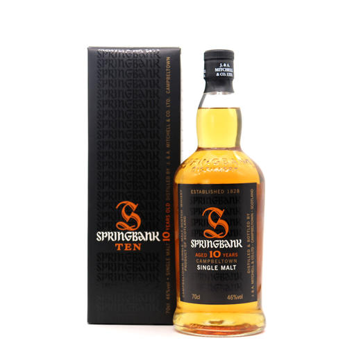 springbank 10yo 洋酒云顶10年苏格兰单一麦芽威士忌