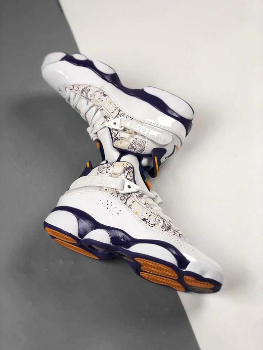 男女鞋airjordan6ringspjtucker白蓝篮球鞋aj六冠王