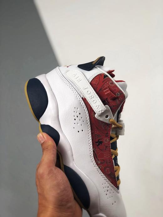 男女鞋airjordan6ringspjtucker中国红篮球鞋aj六冠王