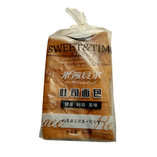 米莎贝尔吐司面包300g