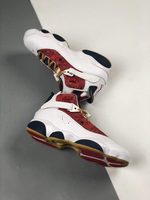 男女鞋airjordan6ringspjtucker中国红篮球鞋aj六冠王