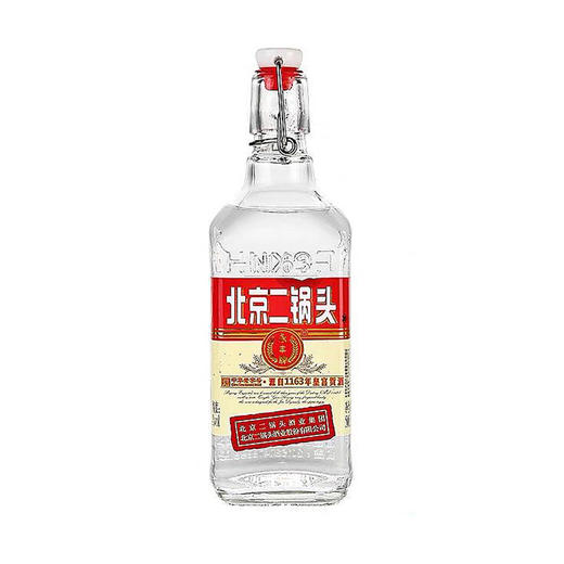 店庆优选42度北京二锅头国际版红出口型小方瓶500ml