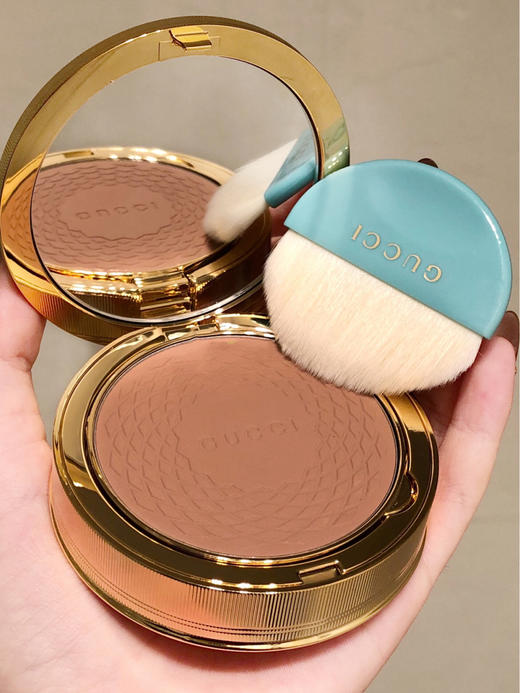 gucci 古驰 2020年夏季新品 蓝盒修容粉饼#01