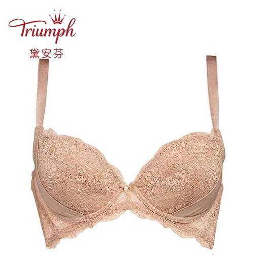 黛安芬e002470triumph黛安芬性感蕾丝大胸高侧幅收副乳支撑型内衣文胸