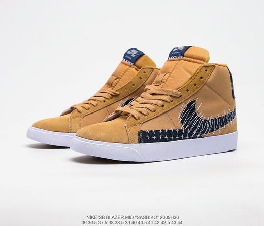 耐克nike zoom blazer mid prm休闲时尚百搭舒适个性潮流拼接中帮板鞋