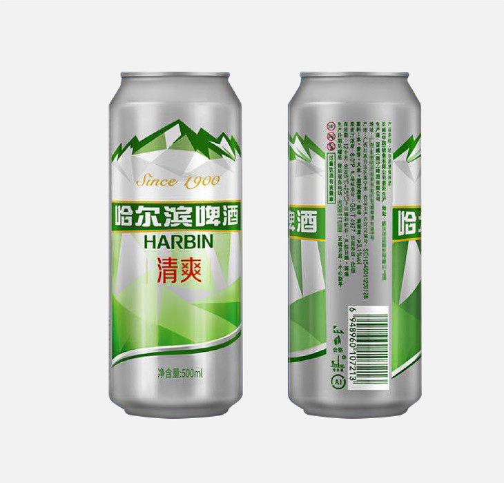 8哈尔滨啤酒清爽500ml12