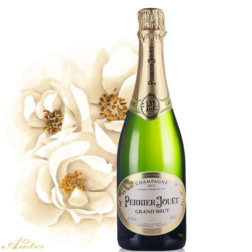 法国原瓶进口巴黎之花香槟 perrier jouet 巴黎之花特级干型香槟750ml