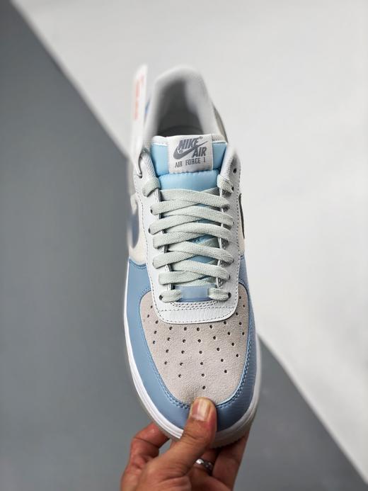 男女鞋airforce107bluewhite冰蓝空军板鞋空军低帮