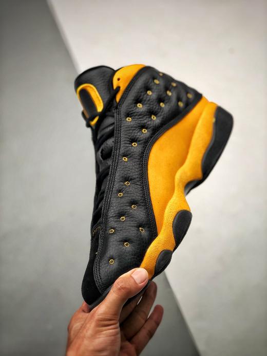 男鞋airjordan13retro黑黄鸭子08俄勒冈鸭篮球鞋aj13