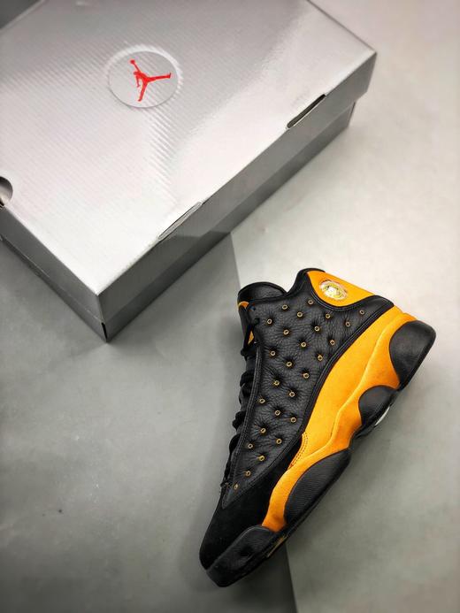 男鞋airjordan13retro黑黄鸭子08俄勒冈鸭篮球鞋aj13