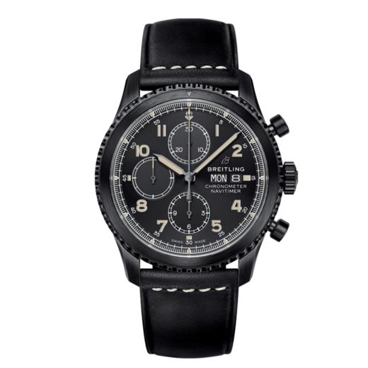 百年灵breitling 飞行员8计时腕表 m13314101b1x1