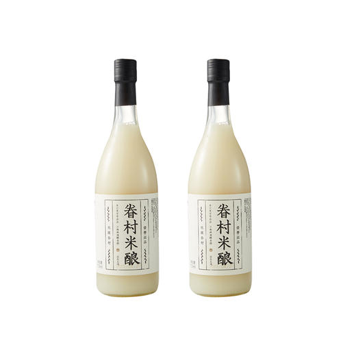 桃园眷村米酿桂花米酒750ml2瓶