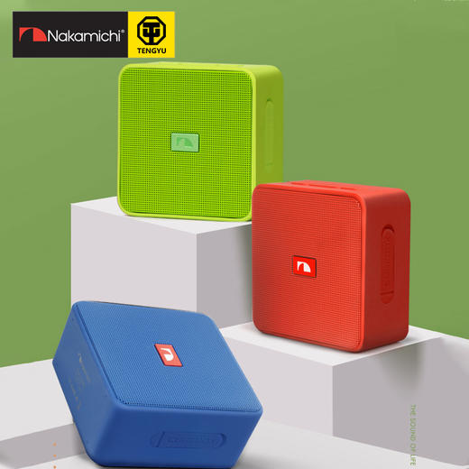 日本中道nakamichi无线蓝牙音箱cubebox迷你音响