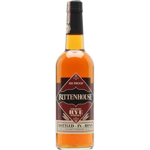 瑞顿房黑麦威士忌 rittenhouse波本精酿威士忌750ml