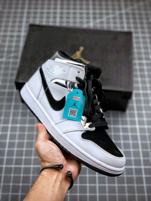 夏日特价450 公司级 air jordan 1 mid 小伦纳德 aj1乔1中邦休闲