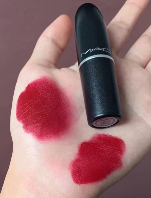 现货mac魅可口红新色ruby woo707