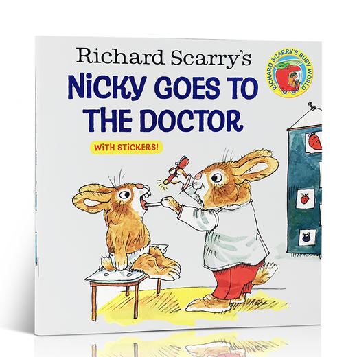 看医生英文原版richardscarrysnickygoestothedoctor理查德斯凯瑞英语