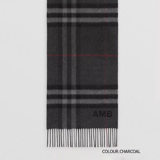 burberry经典羊绒围巾