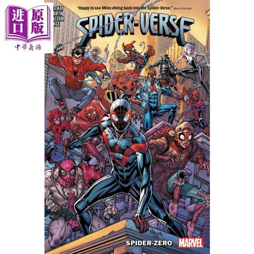 零度蜘蛛侠 英文原版 spider-verse spider-zero 漫威漫画 marvel